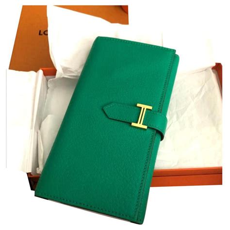 hermes tri fold wallet